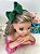 Tiara Infantil Bianca Verde Bandeira - Imagem 1