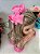 Laço Infantil Rosa Bebê Pérolas Maria Eduarda - Imagem 2