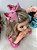 Laço Infantil  Rose Perolas Maria Eduarda - Imagem 2