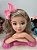 Tiara Infantil Bianca Rosa Bebe - Imagem 3