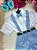 Conjunto Suspensorio Shorts Azul Serenity Gustavo - Imagem 2