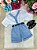 Conjunto Suspensorio Shorts Azul Serenity Gustavo - Imagem 3