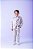 Conjunto Social Terno Blaizer Cinza Claro - Imagem 7