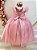 Vestido Infantil Longo Rose com Apliques e Renda - Imagem 3