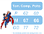 Fantasia Infantil SuperMan Acompanha Máscara de EVA - Imagem 8