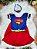 Fantasia Infantil Supergirl Com Tiara Festas - Imagem 2