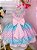Vestido Infantil Sereia Fundo do Mar Ariel Tay Day Princesa Luxo - Imagem 3