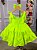 Vestido Blogueirinha Verde Neon Cerejinha - Imagem 4