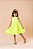 Vestido Blogueirinha Verde Neon Cerejinha - Imagem 1