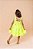 Vestido Blogueirinha Verde Neon Cerejinha - Imagem 5