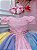Vestido Infantil Unicórnio Chuva de Amor Arco Iris - Imagem 2