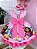 Vestido Infantil Rosa Casa Mágica da Gaby Luxo - Imagem 3