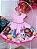 Vestido Infantil Rosa Casa Mágica da Gaby Luxo - Imagem 4