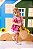 Romper Junino Rosa Vestido Xadrez - Imagem 3