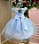 Vestido Jardim Encantado Azul Bebê - Imagem 8