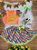 Conjunto Meninas Junino Cropped Laranja com Mini Saia Colorida - Imagem 3