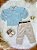 Conjunto Infantil Camisa Verde e Calça Bege Cinto - Imagem 5