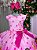 Vestido Infantil Temáticos Luxo Roblox Rosa - Imagem 5