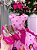 Vestido Infantil Temáticos Luxo Roblox Rosa - Imagem 3