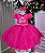 Vestido  Barbie Pink Glitter Temático Luxo - Imagem 2