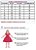Vestido Galinha Azul e Vermelho Temáticos Luxo - Imagem 7