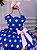Vestido Galinha Pintadinha Azul e Rosa Temáticos Luxo - Imagem 4