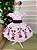 Vestido Minie Rosa Temático Luxo - Imagem 4