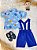 Conjunto Meninos do Bolofofos Azul Com Short Susp. e Camisa - Imagem 5