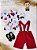 Conjunto Meninos do Mickey Mouse Com Short Susp. e Camisa - Imagem 3