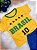 Conjunto Meninos Seleção Brasileira Amarelo e Azul - Imagem 2