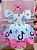 Vestido Temático Kids Tik Tok Azul Bebê - Imagem 2