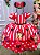 Vestido Infantil Minnie Vermelho Temáticos - Imagem 2