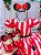 Vestido Infantil Minnie Vermelho Temáticos - Imagem 3