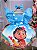 Vestido Infantil Moana Baby Azul Temáticos Kids - Imagem 1