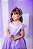 Vestido Infantil Longo Festa Luxo Lilas Amanda - Imagem 7