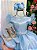 Vestido Infantil Longo Festa Luxo Azul Amanda - Imagem 3