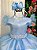 Vestido Infantil Longo Festa Luxo Azul Amanda - Imagem 9