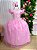 Vestido Infantil Longo Festa Luxo Rosa Amanda - Imagem 2