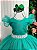 Vestido Infantil Longo Festa Luxo Verde Amanda - Imagem 5