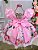 Vestido Minnie Rosa Temático Kids - Imagem 3