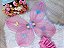 Romper Infantil Jardim Encantado Borboletas Rosa com Asa - Imagem 5