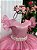 Vestido Infantil Longo Festa Luxo Rose Amanda - Imagem 5
