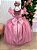 Vestido Infantil Longo Festa Luxo Rose Amanda - Imagem 4
