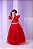 Vestido Infantil Longo Festa Luxo Vermelho Amanda - Imagem 7