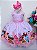Vestido Infantil Doces Confeitaria Rosa Luxo - Imagem 1