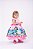 Vestido Infantil  Lilo e Stitch Rosa Temáticos Luxo - Imagem 1
