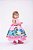 Vestido Infantil  Lilo e Stitch Rosa Temáticos Luxo - Imagem 1