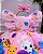 Vestido Bolofofos Rosa Bebe Temáticos Kids - Imagem 4
