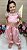 Fantasia Princesa Jasmine Rosa Menina - Imagem 1