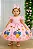 Vestido Bolofofos Bolo Fofos Rosa Temáticos Ysa Kids - Imagem 1